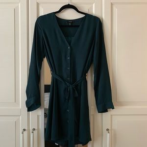 forest green/emerald tunic dress ✨